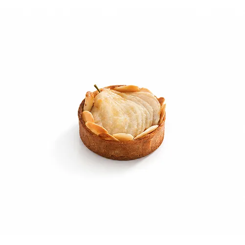 تارت گلابی و بادام